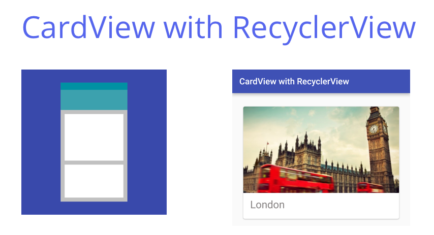 CardView with RecyclerView feature image